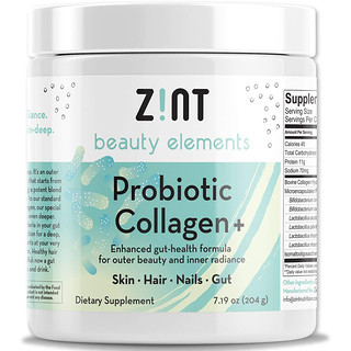 Zint, Probiotic Collagen +, For Skin, Hair, Nails, Gut, 7.19 oz (204 g)