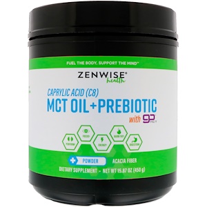 Зенвайз Хэлс, Caprylic Acid (C8) MCT Oil + Prebiotic with GoMCT, 15.87 oz (450 g) отзывы