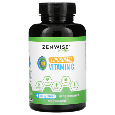 

Zenwise Health липосомальный витамин С, 1000 мг, 180 растительных капсул