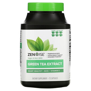 Zenwise Health, 绿茶提取物，72 粒胶囊