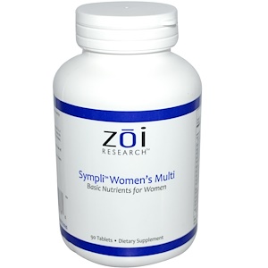 Отзывы о ZOI Research, Sympli Women's Multi, 90 Tablets