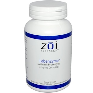 Отзывы о ZOI Research, LebenZyme, 90 Enteric Coated Tablets