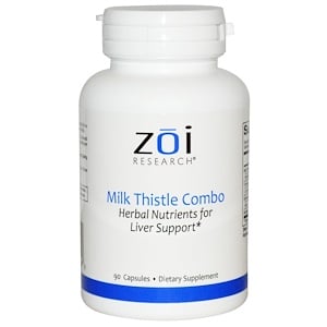Отзывы о ZOI Research, Milk Thistle Combo, 90 Capsules
