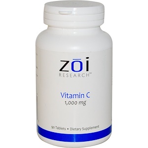 Отзывы о ZOI Research, Vitamin C, 1,000 mg, 90 Tablets