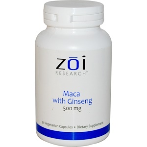 Отзывы о ZOI Research, Maca with Ginseng, 500 mg, 90 Veggie Caps