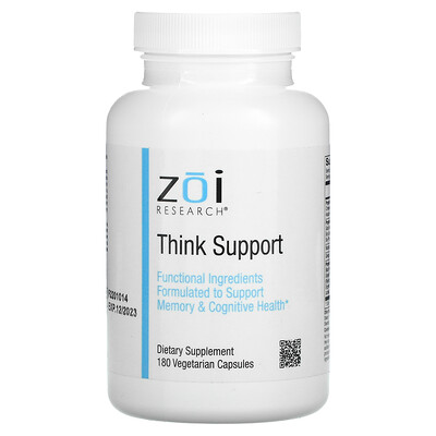 

ZOI Research Think Support 180 Vegetarian Capsules