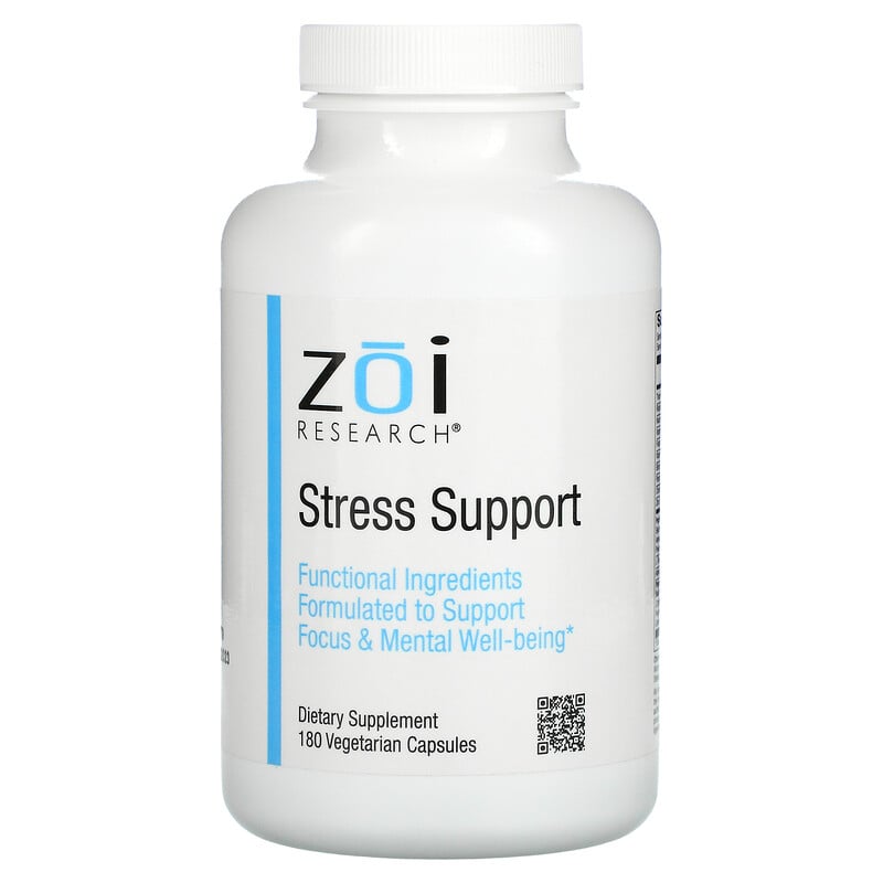 ZOI Research,Stress Support，180 粒素食胶囊