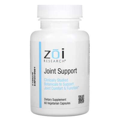 ZOI Research поддержка суставов, 60 растительных капсул