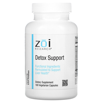 ZOI Research Detox Support 180 Vegetarian Capsules