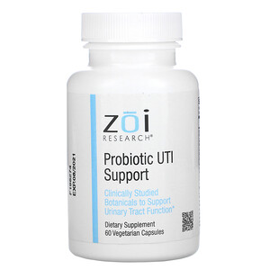 Отзывы о ZOI Research, Probiotic UTI Support, 60 Vegetarian Capsules