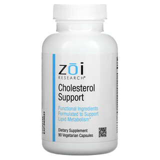 ZOI Research, Suplemento de apoyo para el colesterol, 90 cápsulas vegetales