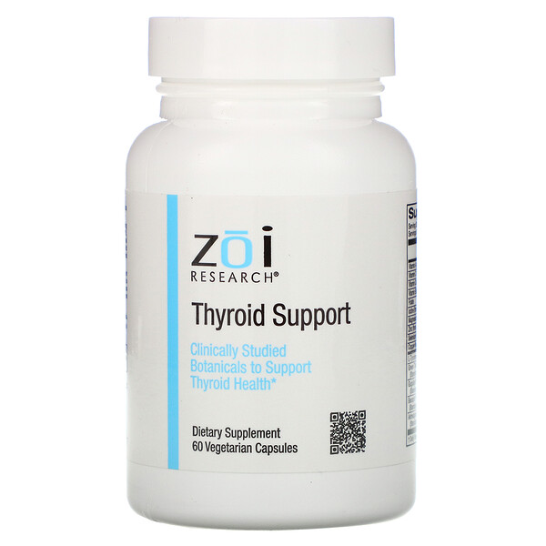 ZOI Research, Thyroid Support, 60 Vegetarian Capsules - iHerb