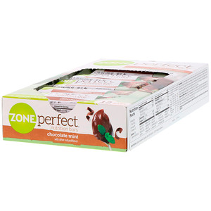 Отзывы о Зоун Перфект, Nutrition Bars, Chocolate Mint, 12 Bars, 1.76 oz (50 g) Each)