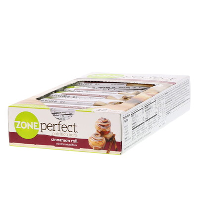ZonePerfect Питательный батончик, корица, 12 шт., 50 г (1,76 унции) каждый