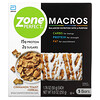ZonePerfect‏, MACROS Bars, Cinnamon Toast Cereal, 5 Bars, 1.76 oz (50 g) Each