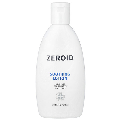 Zeroid, Soothing Lotion, beruhigende Lotion für empfindliche und trockene Haut, 200 ml (6,76 fl. oz.)