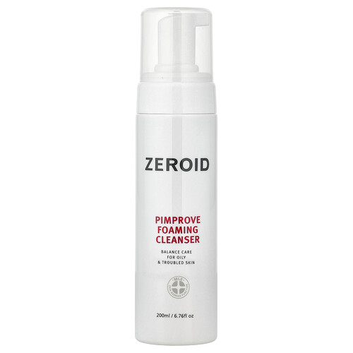 Zeroid, Pimprove Foaming Cleanser, schäumender Reiniger für fettige und problematische Haut, 200 ml (6,76 fl. oz.)