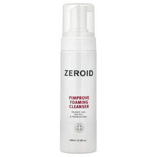 Zeroid, Pimprove Foaming Cleanser, For Oily & Troubled Skin, 200 ml (6.76 fl oz)