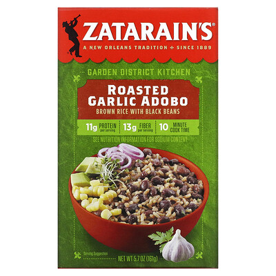 

Zatarain's Garden District Kitchen Roasted Garlic Adobo 5.7 oz (161 g)