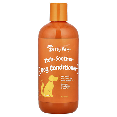 Product Image for Zesty Paws, Itch-Soother Dog Conditioner, All Ages, 16 fl oz