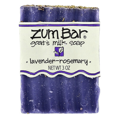 ZUM, Zum Bar, Goat's Milk Soap, Lavender-Rosemary, 3 oz