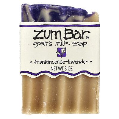 Product Image for ZUM, Zum Bar , Goat's Milk Bar Soap, Frankincense-Lavender, 3 oz