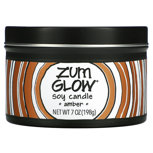 Glow, Soy Candle, Amber, 7 oz (198 g)