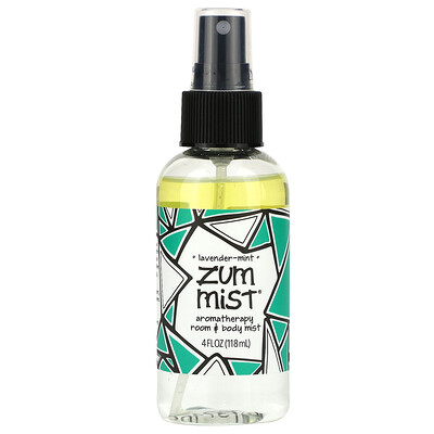 ZUM  Zum Mist  Aromatherapy Room & Body Mist  Lavender-Mint  4 fl oz (118 ml)