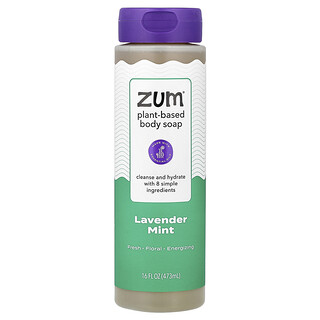 ZUM, Plant-Based Body Soap, Lavender Mint, 473 ml (16 fl oz)